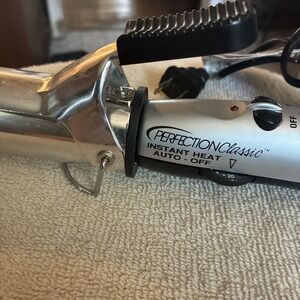 Perfection Classic-1.5" Instant Heat Hair Curling Iron 20 Settings AutoOff-Works